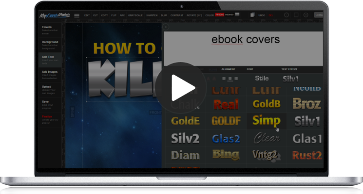 Download Book Cover Maker - Create Your Own 3D eBook Cover Online